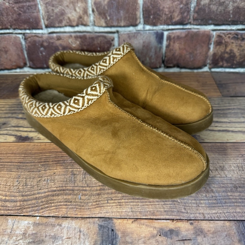 Womens Falls Creek Steph Modern Platform Clog Sz 10 Mule Sherpa Lining